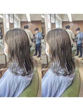 ヘアーサロン リバース(Hair Salon Rebirth) 【防府/Rebirth】カーキブラウン
