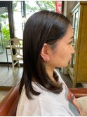 透明感のあるナチュラルミディアム
