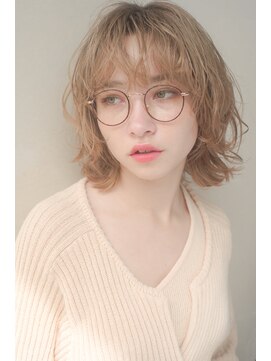 レジュアル(RESSUAL) イヤリングカラー ボブ 大人かわいい フェザーバング