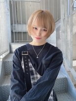 リアイス(Re:ICE)&nbsp;ミニウルフ/くすみブルー/流れるレイヤー/インナーハイライト