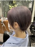 愛されショート_ラベンダーアッシュ