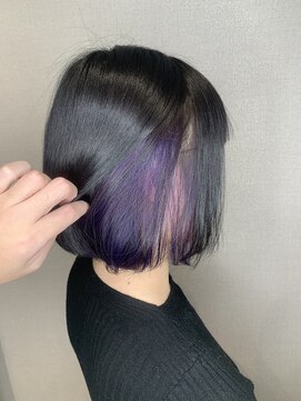 美容室エクストラアーツジャパン(X ARTS JAPAN) ツヤボブインナーカラー