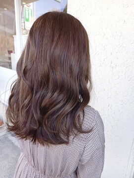 オオジノ 美容室 大人ハイライトスタイル