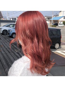 ミル 今治(1003 mille IMABALI) 韓国風オレンジカラーのミディアムレイヤー