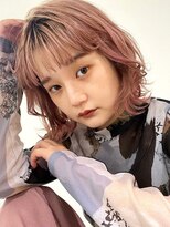 ベレーザ 渋谷(BELEZA)&nbsp;ba2004横顔美人ワンレングスボブハイトーンカラー結べるボブ