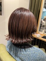 ムーン(moon) #ロングヘア #グレージュカラー #ボブウルフ#ココアベージュ