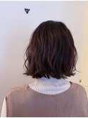 切りっぱなしボブ