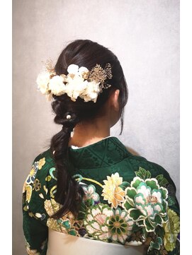 ウィスプ 赤羽店(wisp) 編みおろしヘア☆