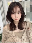 愛されセミロング!くびれ巻きスタイル
