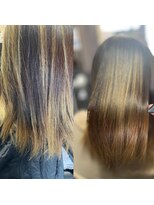 アローズ 玉名店(arose)&nbsp;２０～40代　梅雨対策　髪質改善　艶感ナチュラルエアストレート