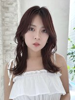 ジョエミバイアンアミ(joemi by Un ami)&nbsp;★イメチェン小顔似合わせカット斜めバンググレージュカラー