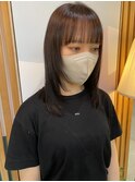 フルバング×顔まわりレイヤー