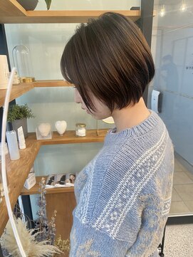 ジーナ 福岡千早(Zina) 【たつや】シ ショートボブ