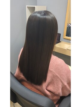 スリーク バイ ロイ 円町本店(sleek by roy) 髪質改善ストレート。