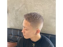 チョッパーズクラブ(CHOPPERS CLUB)の雰囲気（フェードカット-ダブルカラー）