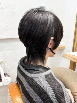 ミッシェル アフロート(michelle afloat) ◆前上がりサイドパートウルフ◆