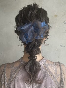 カムジーヘッド(COMEGHEAD) 上乃裏ミルクティベージュカラーミニボブショートボブリーチ韓国