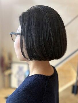 レリコ ニド(Relico-nid) 髪質改善20代30代40代大人可愛いこなれミディボブ