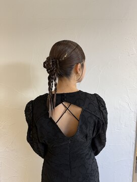 リル 茅ヶ崎(Liru:) 【花鈴】カチモリヘア/タイトヘア/ヘアアレンジ