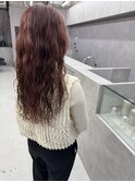 ロングヘアパーマ