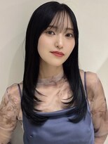 ノイ(noi)&nbsp;顔周りレイヤーカットくびれヘアミルクティーベージュカラー