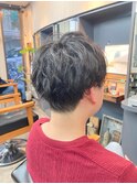 スタイリングで魅せるラフショート/メンズカット/ニュアンス