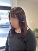 明るめワインレッドカラー