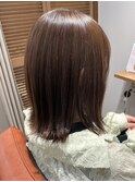 外ハネボブ×髪質改善