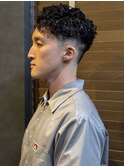 大人のスパイラルパーマスタイル