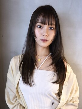 ニコ トウキョウ 渋谷(nico TOKYO) ロングレイヤー顔周りレイヤーハッシュカット透明感カラー