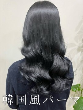 アミー 銀座(Ammy) #韓国風パーマ #コテ巻き風パーマ #ロングパーマ #パーマ