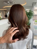 ビビバイベル(BiVi by BHEL)&nbsp;桑名ロングレイヤーカットハッシュカット透明感カラー重めロング