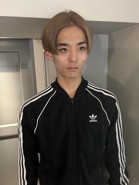 センターパート/メンズカット/ダブルカラー