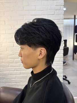 スタイル 成城学園前(STYLE) メンズ フェザーパーマ フェザーショート メンズパーマ