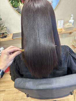 ホク(hoku)の写真/お客様の髪質に合わせた施術とオーダーメイドの薬剤調合で、あなただけの縮毛矯正をご提案◇