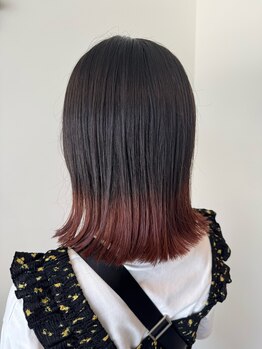 イニシオ(inicio)の写真/似合わせパーソナルカラーで透明感のある仕上がりに…◇トリートメントのセットを選んでお得できれいに◎