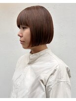 ファヴォリ(favori)&nbsp;【favori 自由が丘】オレンジブラウンボブ