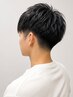 【メンズ限定】頭皮ケア◎ メンズカット+眉毛カット+炭酸シャンプー ￥6500