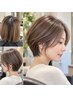 似合わせカットandリタッチカラー根本染め
