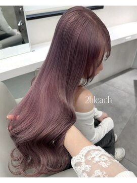 ベレーザ 川越(Beleza) ba16427_ピンクラベンダーハイトーンカラー透明感ワンホンヘア艶