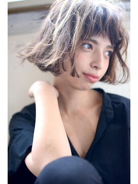 エル(EL by green) EL☆クリアグレージュ×グランジボブ☆0112327997