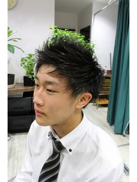 カットカットパセリクラブ 霞ヶ関店 キメ　メンズスタイル