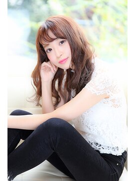 アエレ(Aere) 【Aere池袋】☆ゆるふわセミロング×ヌードカラー☆小林正重