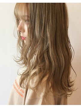 ノット 成田公津の杜(Knot) アッシュベージュ×シースルーバング