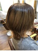ナチュラルウルフカット