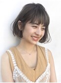 【GARDEN川谷】20代30代大人可愛い小顔ナチュラルボブ