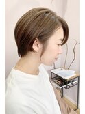大人ショートボブ