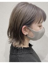 カモン(CAMON)&nbsp;[CAMON. ]#Wカラー#シアーベージュ#外ハネボブ