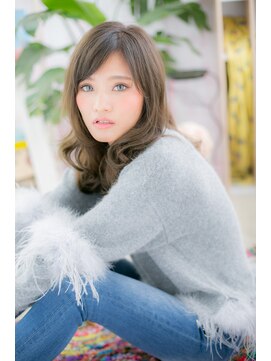 ミック 日暮里店(miq) 外国人風クールビューティ抜け感オリーブグレージュc1