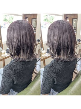 ヘアーサロン リバース(Hair Salon Rebirth) 【防府/Rebirth】ピンクグレー